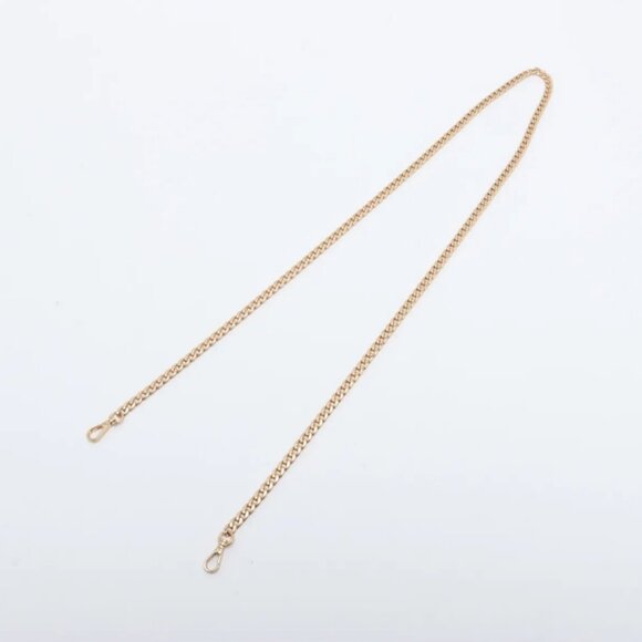 Prada Nappa Impuntu Leather Chain Wallet Pink Beige - Picture 5 of 13